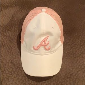 Atlanta Braves Pink Hat